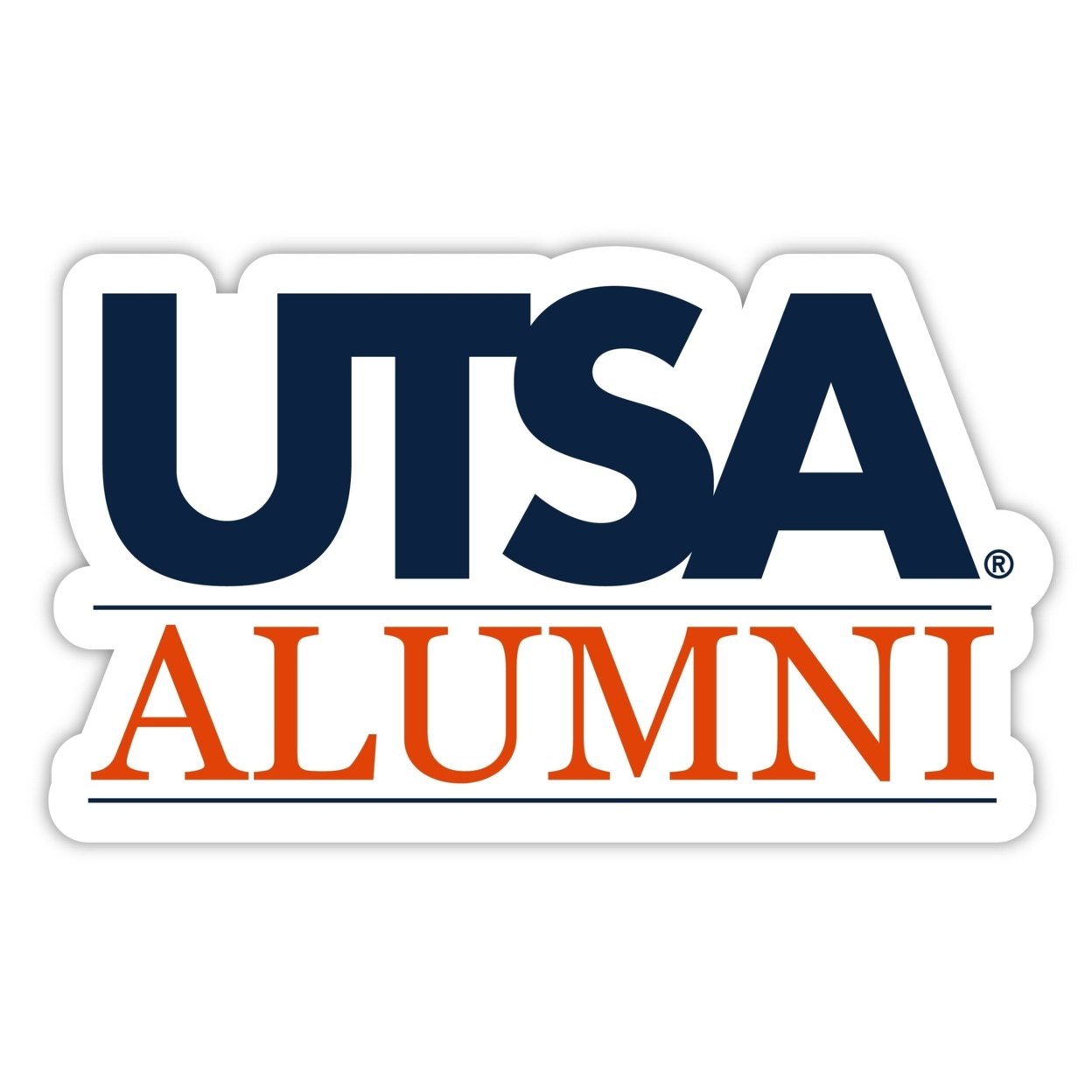 UTSA Road Runners Alumni 4 Sticker
