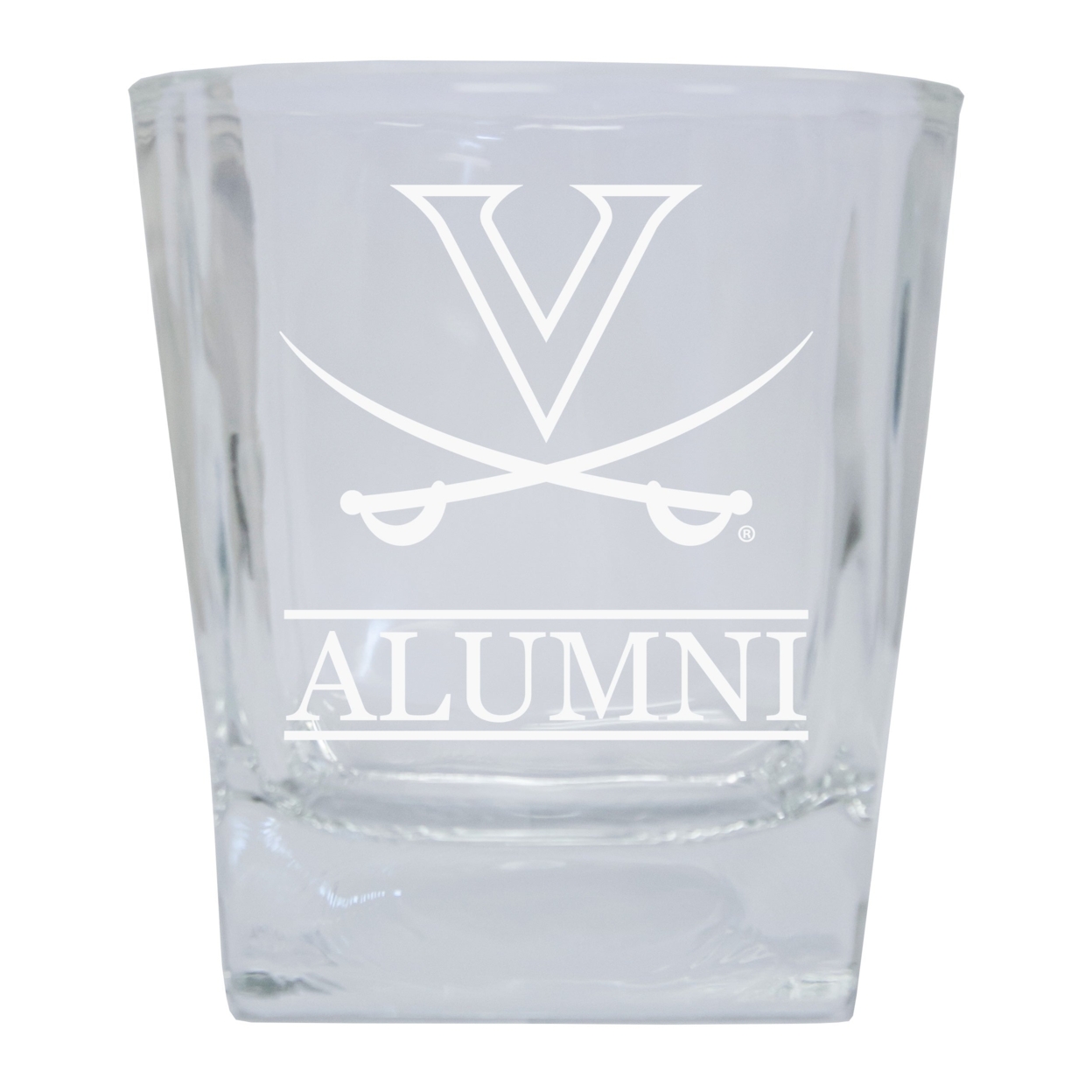 Virginia Cavaliers 8 Oz Etched Alumni Glass Tumbler 2-Pack