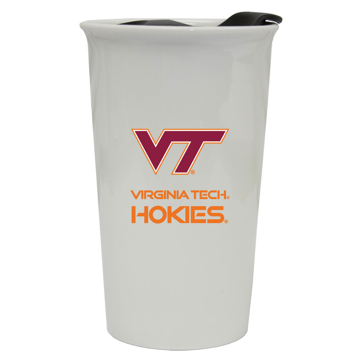 Virginia Polytechnic Institute VT Hokies Double Walled Ceramic Tumbler