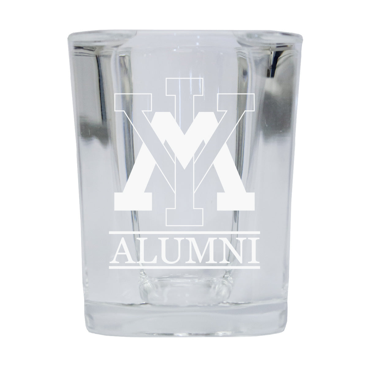 VMI Keydets Alumni Etched Square Shot Glass