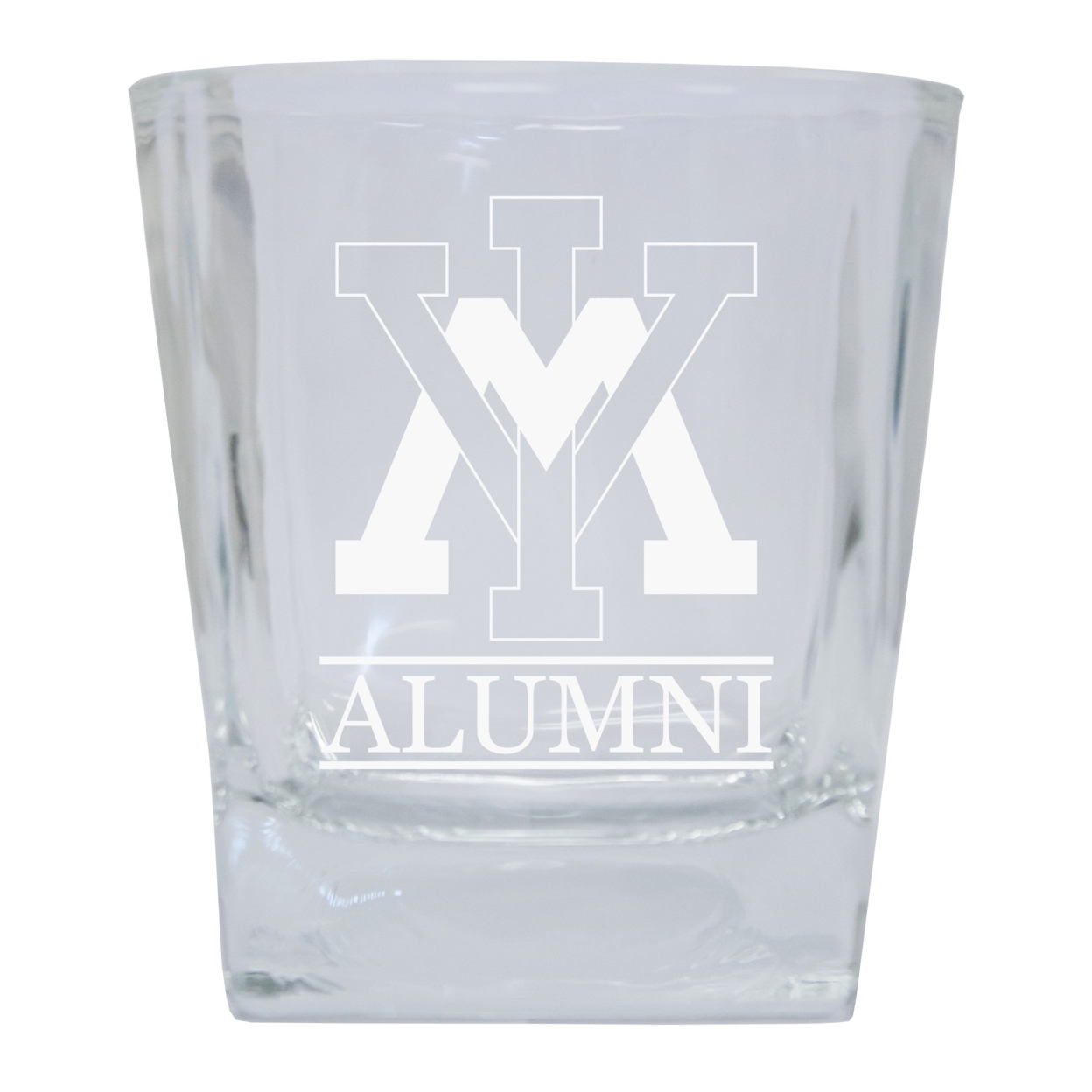VMI Keydets 8 Oz Etched Alumni Glass Tumbler 2-Pack