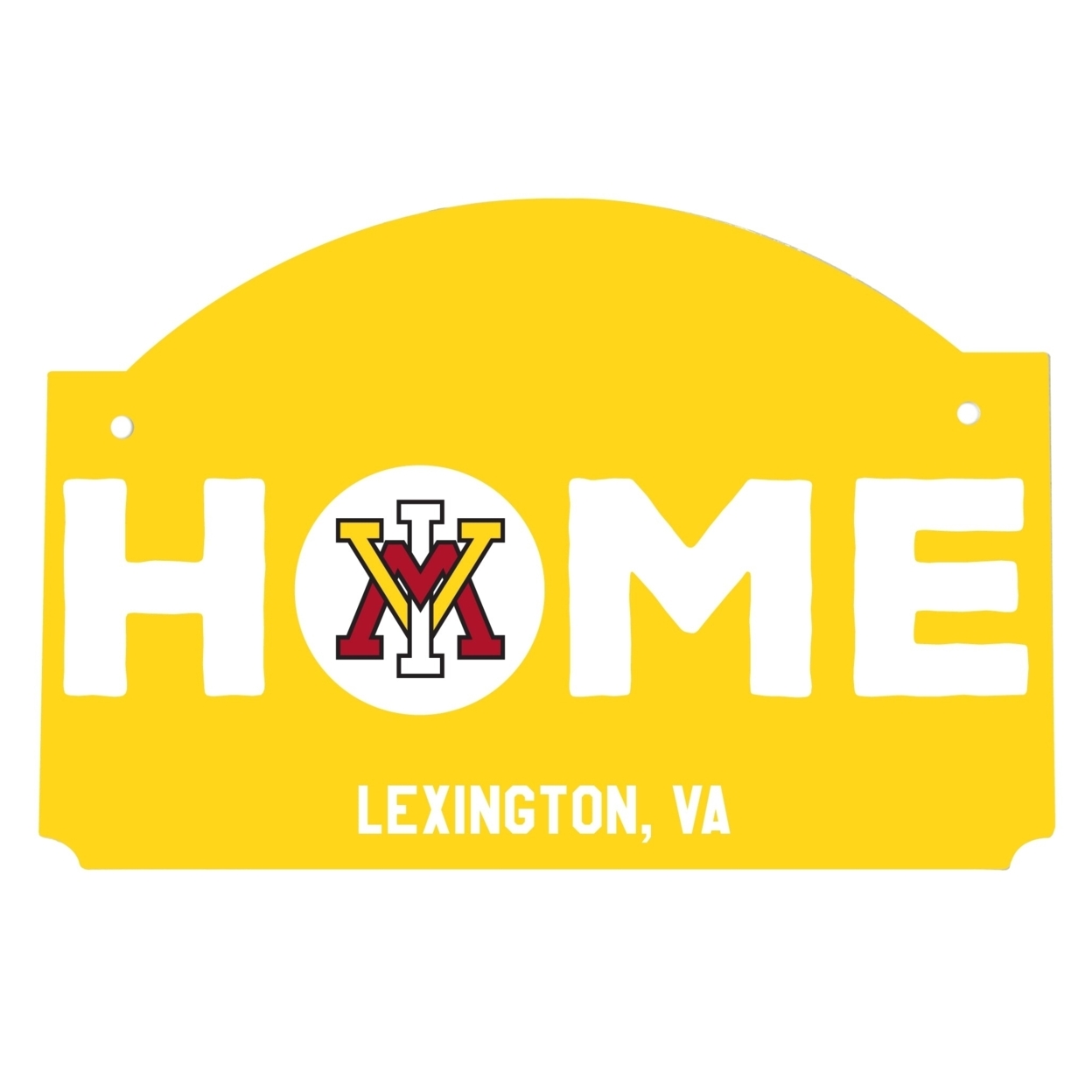 VMI Keydets Wood Sign With String