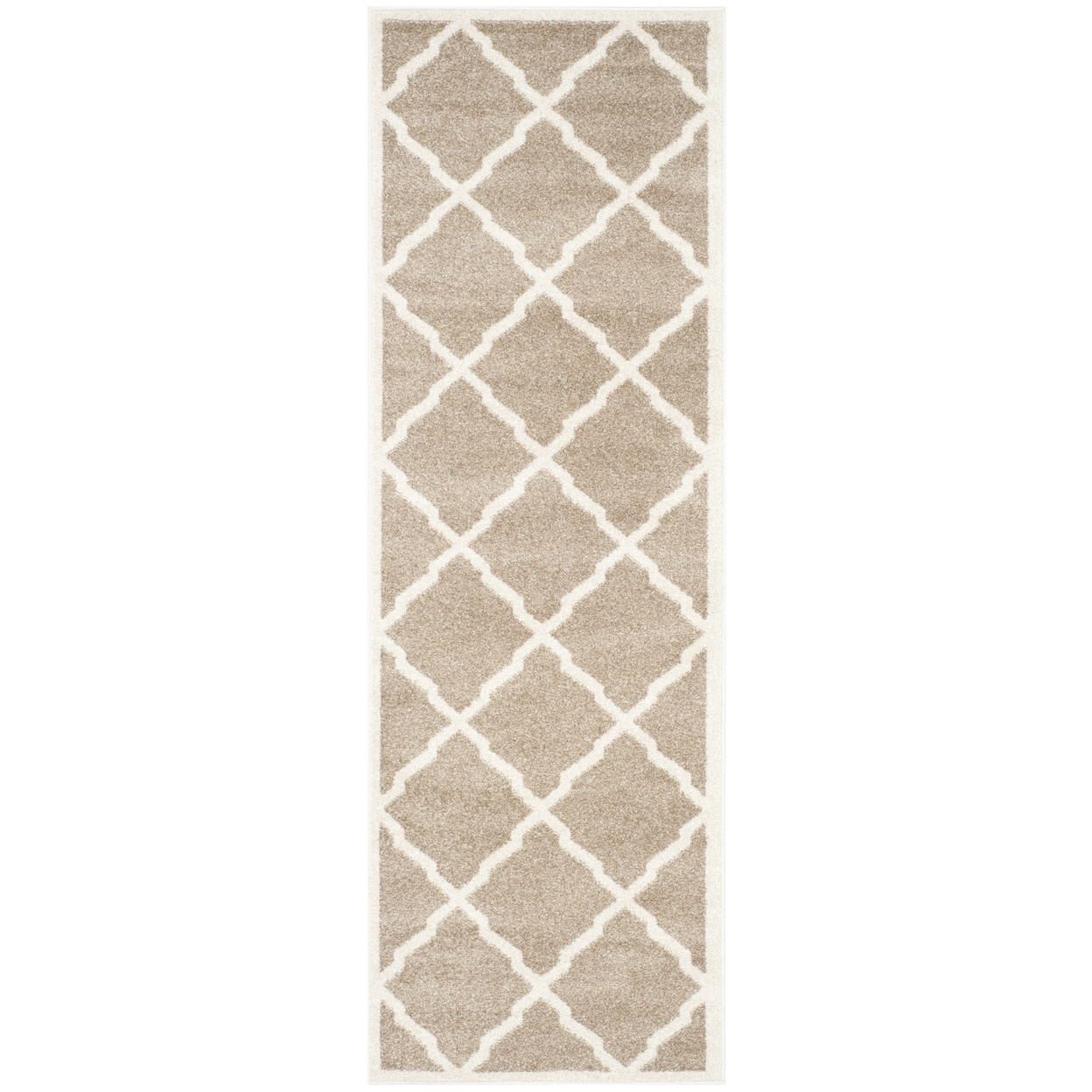 SAFAVIEH Amherst Collection AMT421S Wheat / Beige Rug - 5' Square