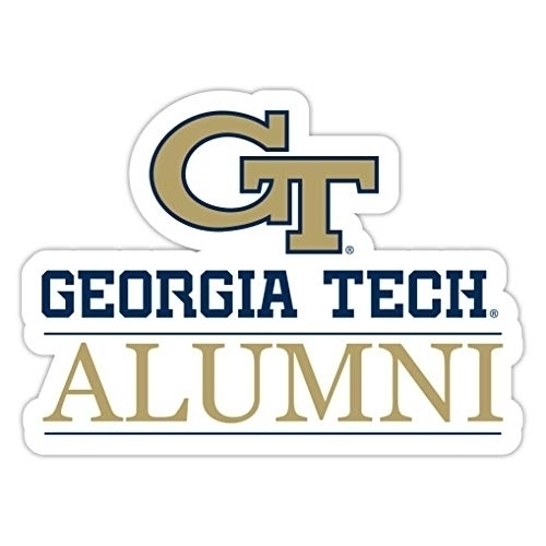 Georgia Tech Yellow Jackets Alumni 4 Sticker - (4 Pack)