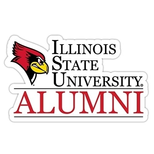 Illinois State Redbirds Alumni 4 Sticker - (4 Pack)