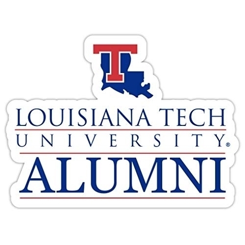 Louisiana Tech Bulldogs Alumni 4 Sticker - (4 Pack)