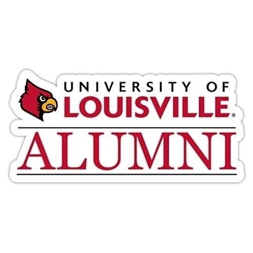 Louisville Cardinals Alumni 4 Sticker - (4 Pack)