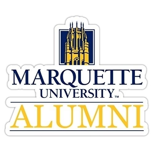 Marquette Golden Eagles Alumni 4 Sticker - (4 Pack)