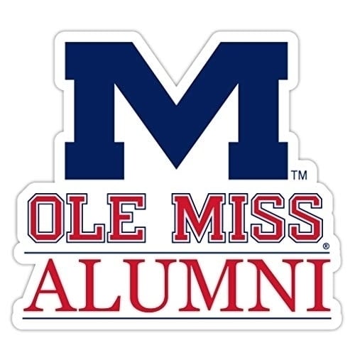 Mississippi Rebels Ole Miss Alumni 4 Sticker - (4 Pack)