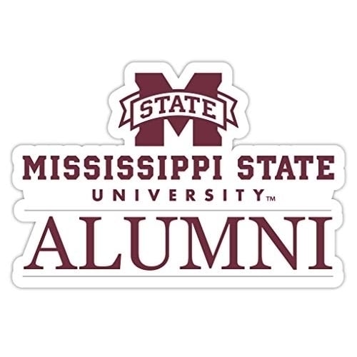 Mississippi State Bulldogs Alumni 4 Sticker - (4 Pack)