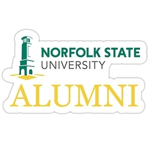 Norfolk State University Alumni 4 Sticker - (4 Pack)