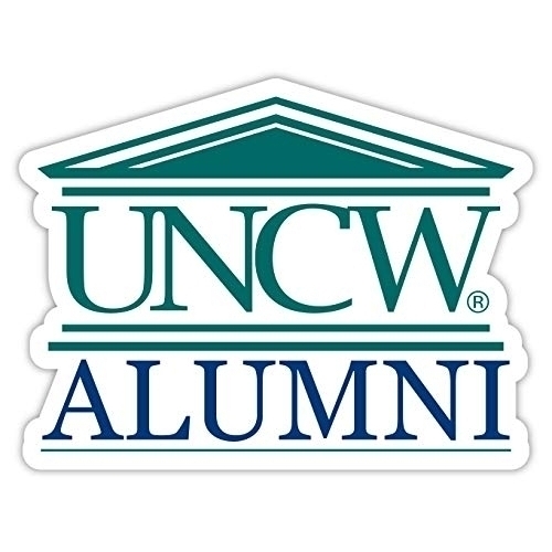 North Carolina Wilmington Seahawks Alumni 4 Sticker - (4 Pack)
