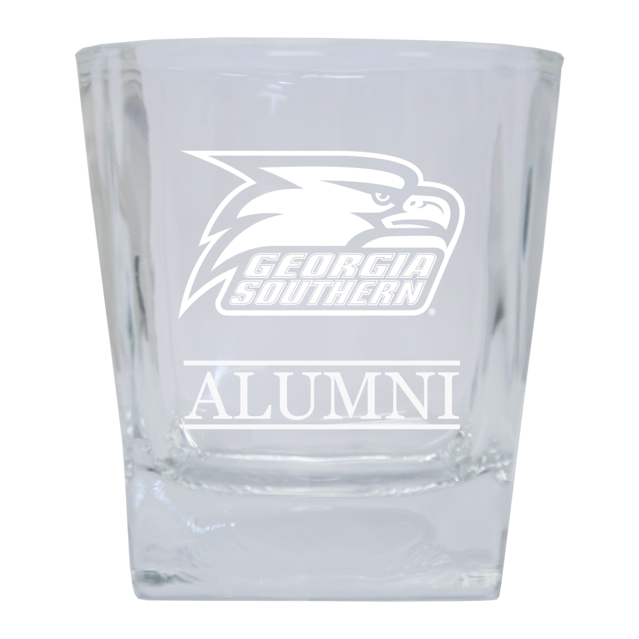 Georgia Southern Eagles 8 Oz Etched Alumni Glass Tumbler 2-Pack