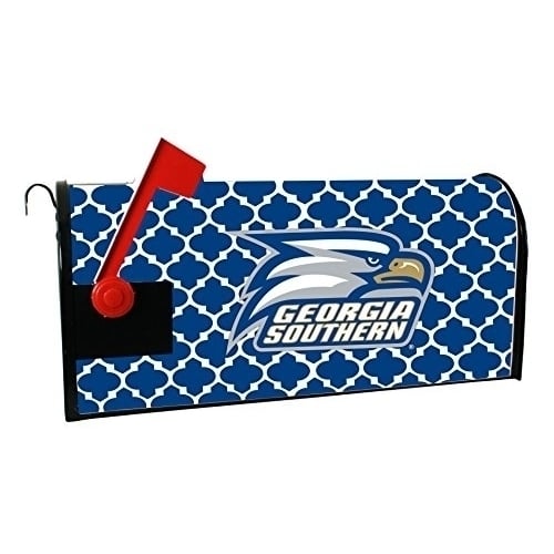 Georgia Southern Eagles Mailbox Cover-Georgia Southern University Magnetic Mail Box Cover-Moroccan Design