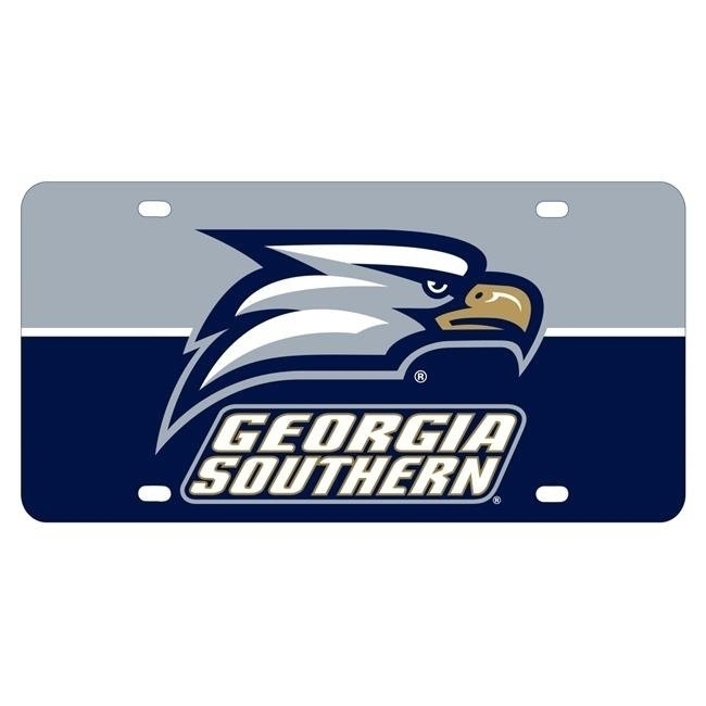 Georgia Southern Eagles Metal License Plate Car Tag