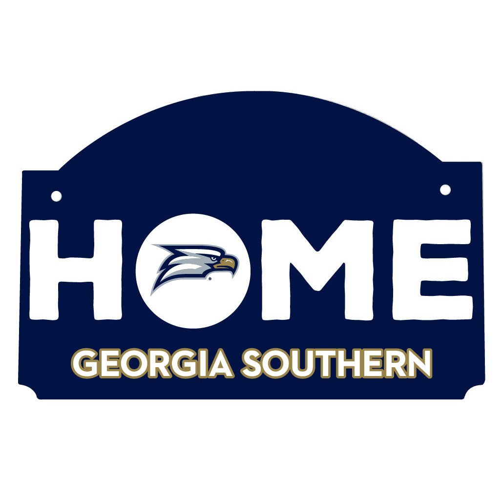 Georgia Southern Eagles Wood Sign With String