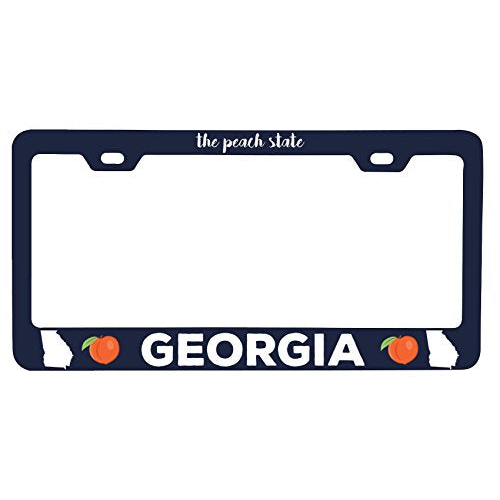 Georgia The Peach State License Plate Frame