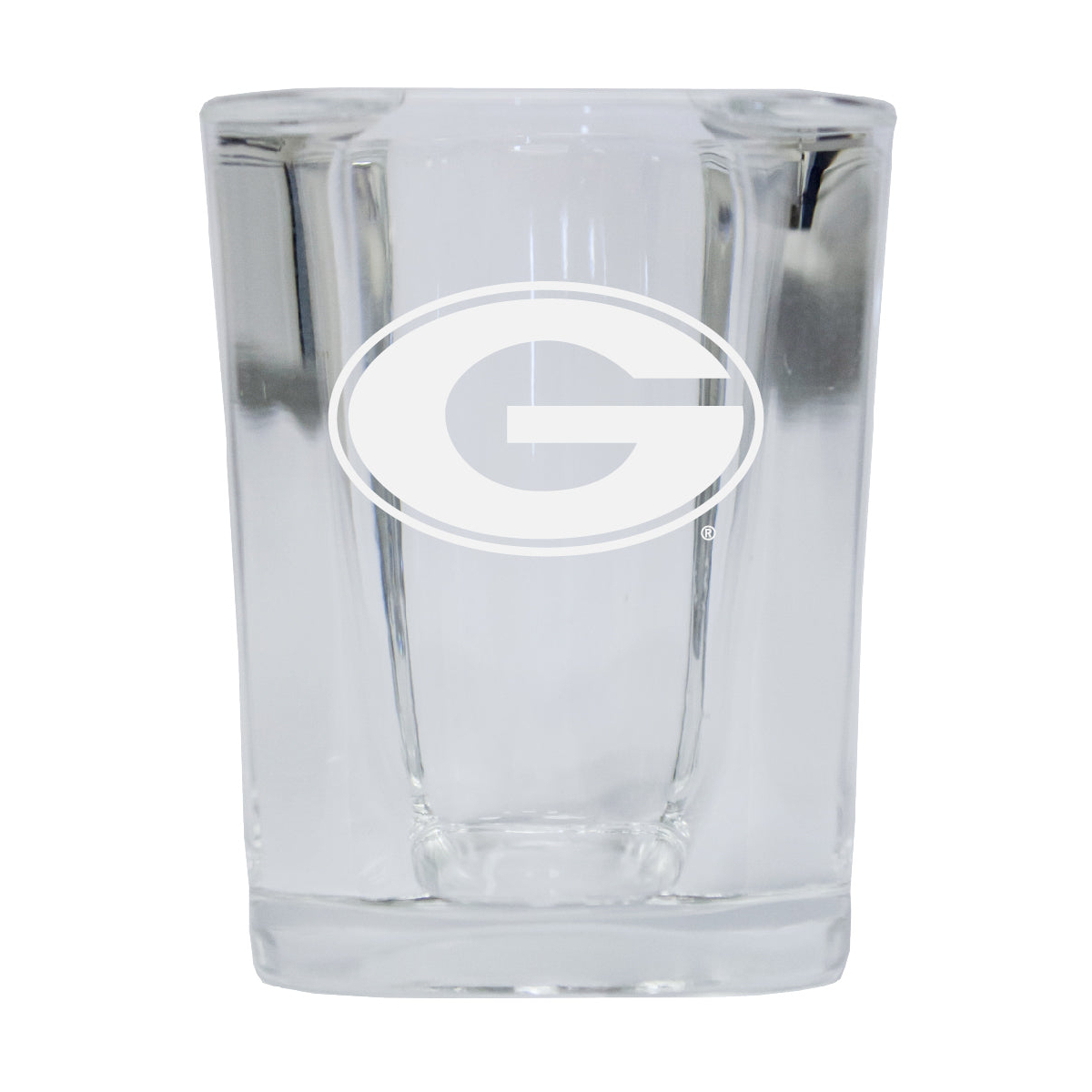 Grambling University Tigers Etched Square Shot Glass