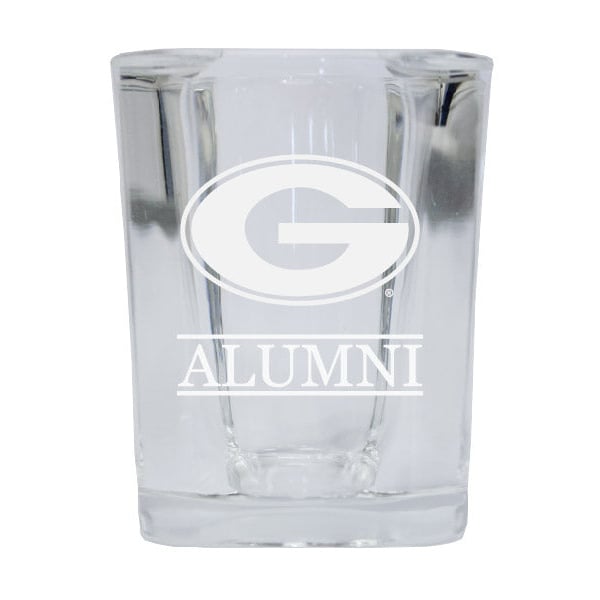 Grambling University Tigers Alumni Etched Square Shot Glass