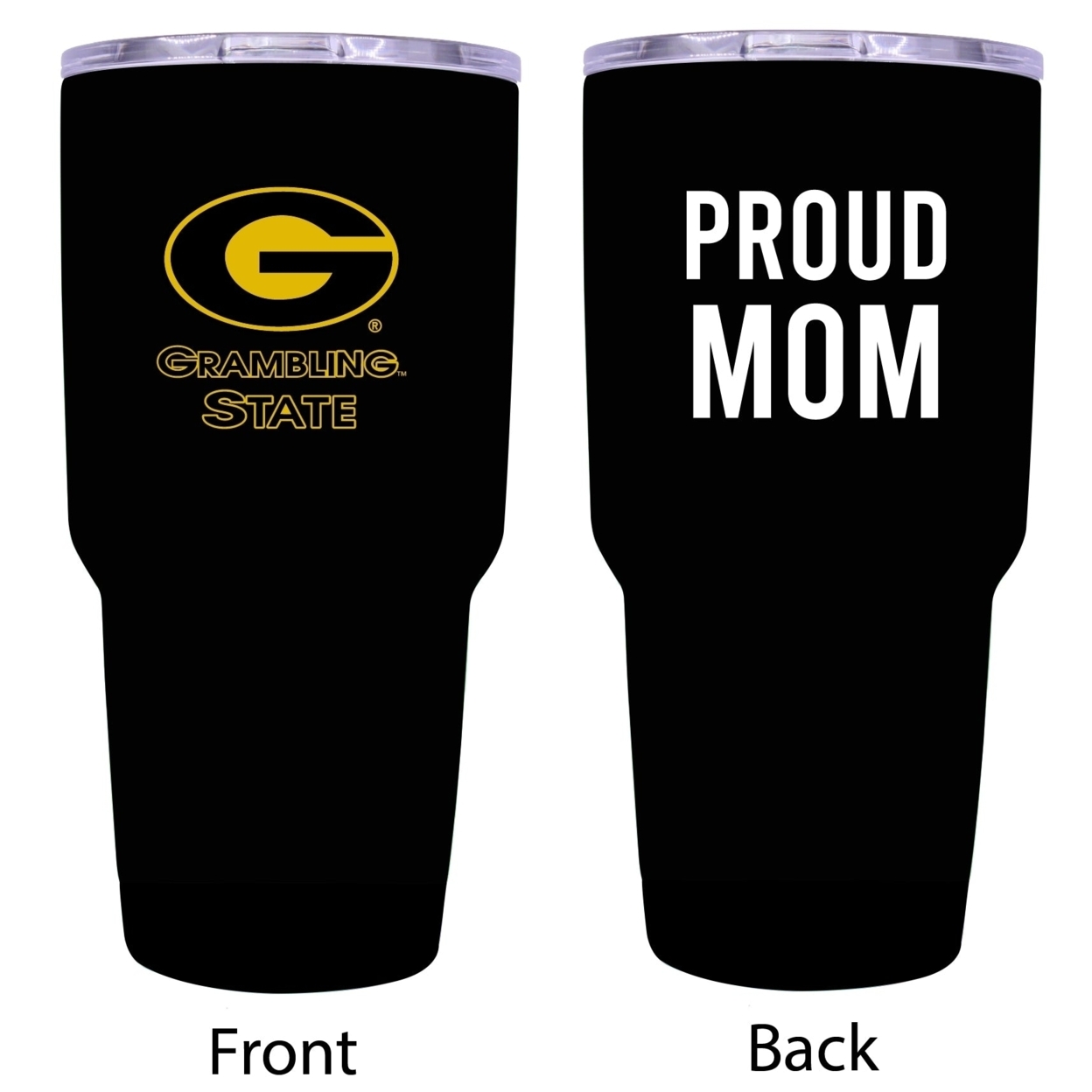 Grambling University Tigers Proud Mom 24 Oz Insulated Stainless Steel Tumbler