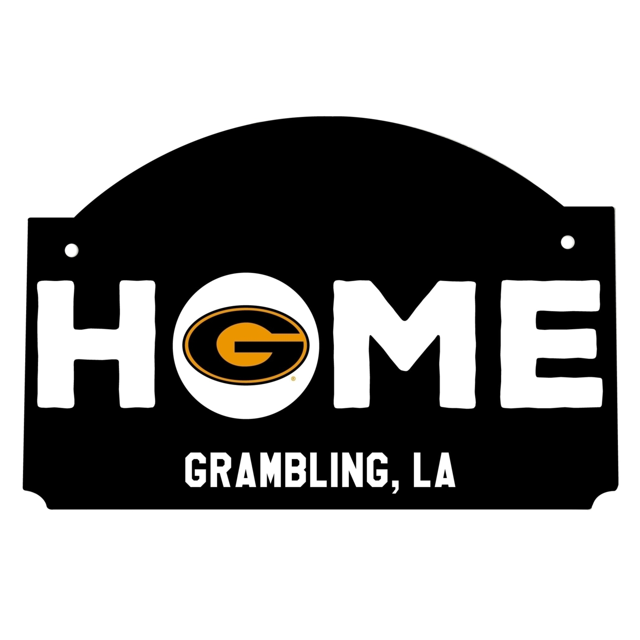 Grambling University Tigers Wood Sign With String