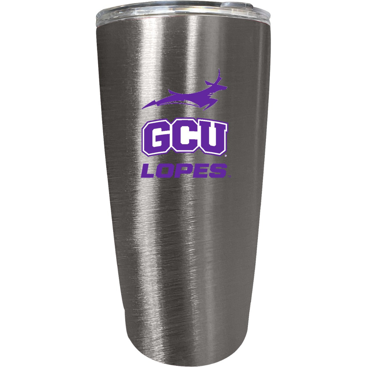 Grand Canyon University Lopes 16 Oz Insulated Stainless Steel Tumbler Colorless