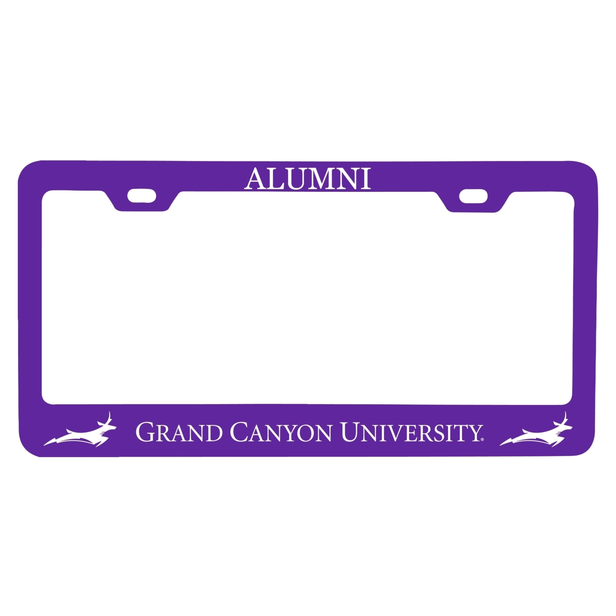 Grand Canyon University Lopes Alumni License Plate Frame