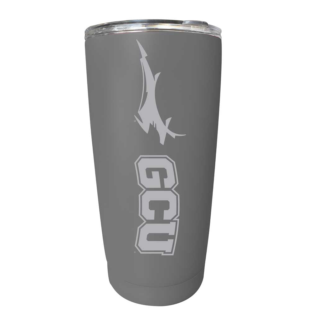 Grand Canyon University Lopes Etched 16 Oz Stainless Steel Tumbler (Gray)