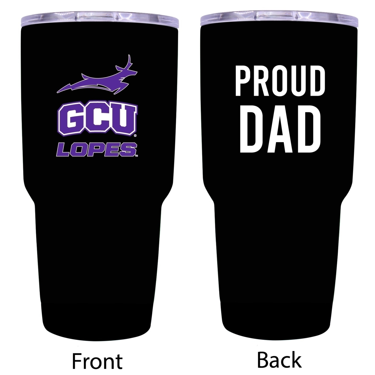 Grand Canyon University Lopes Proud Dad 24oz Insulated Stainless Steel Tumbler