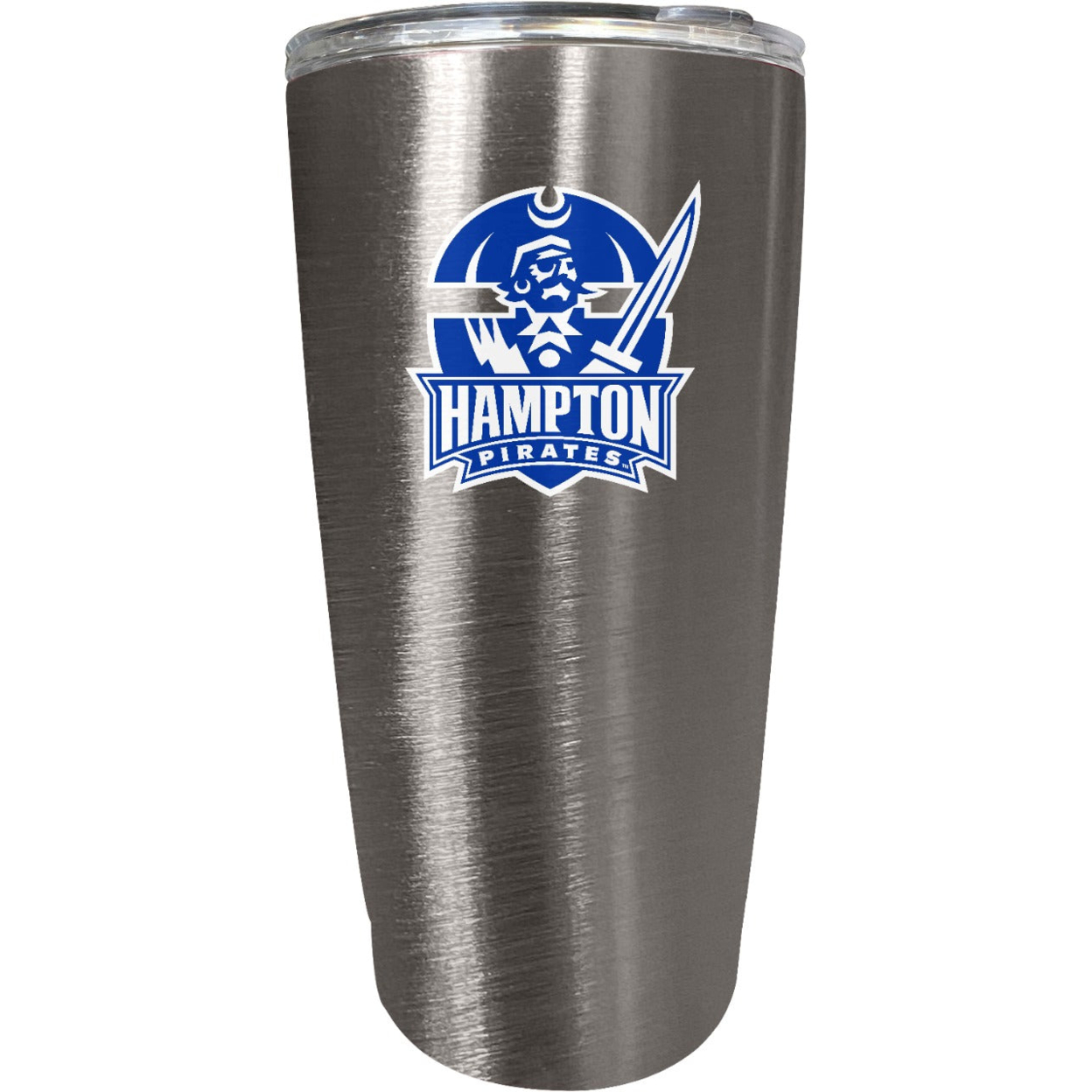 Hampton University 16 Oz Insulated Stainless Steel Tumbler Colorless