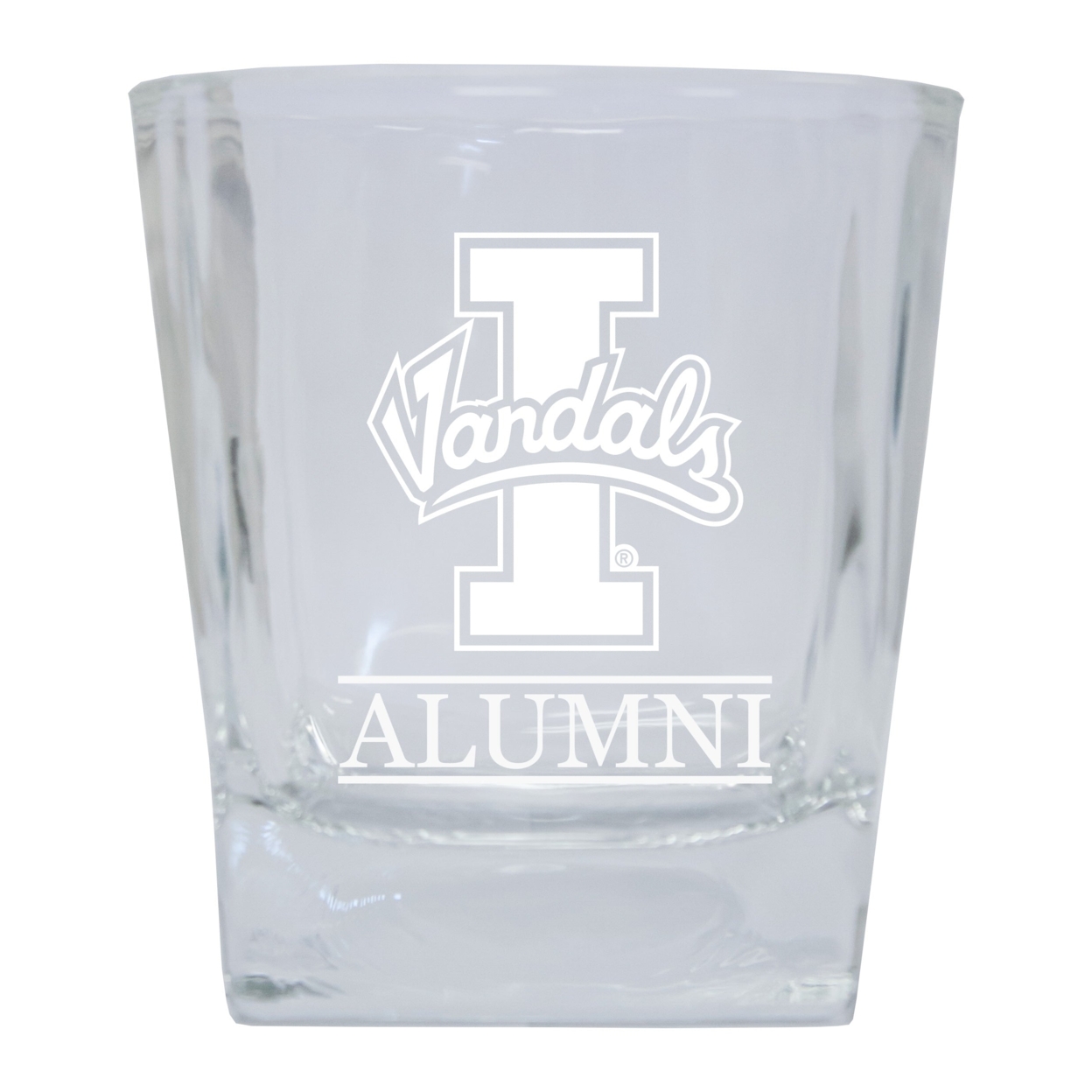 Idaho Vandals 8 Oz Etched Alumni Glass Tumbler 2-Pack