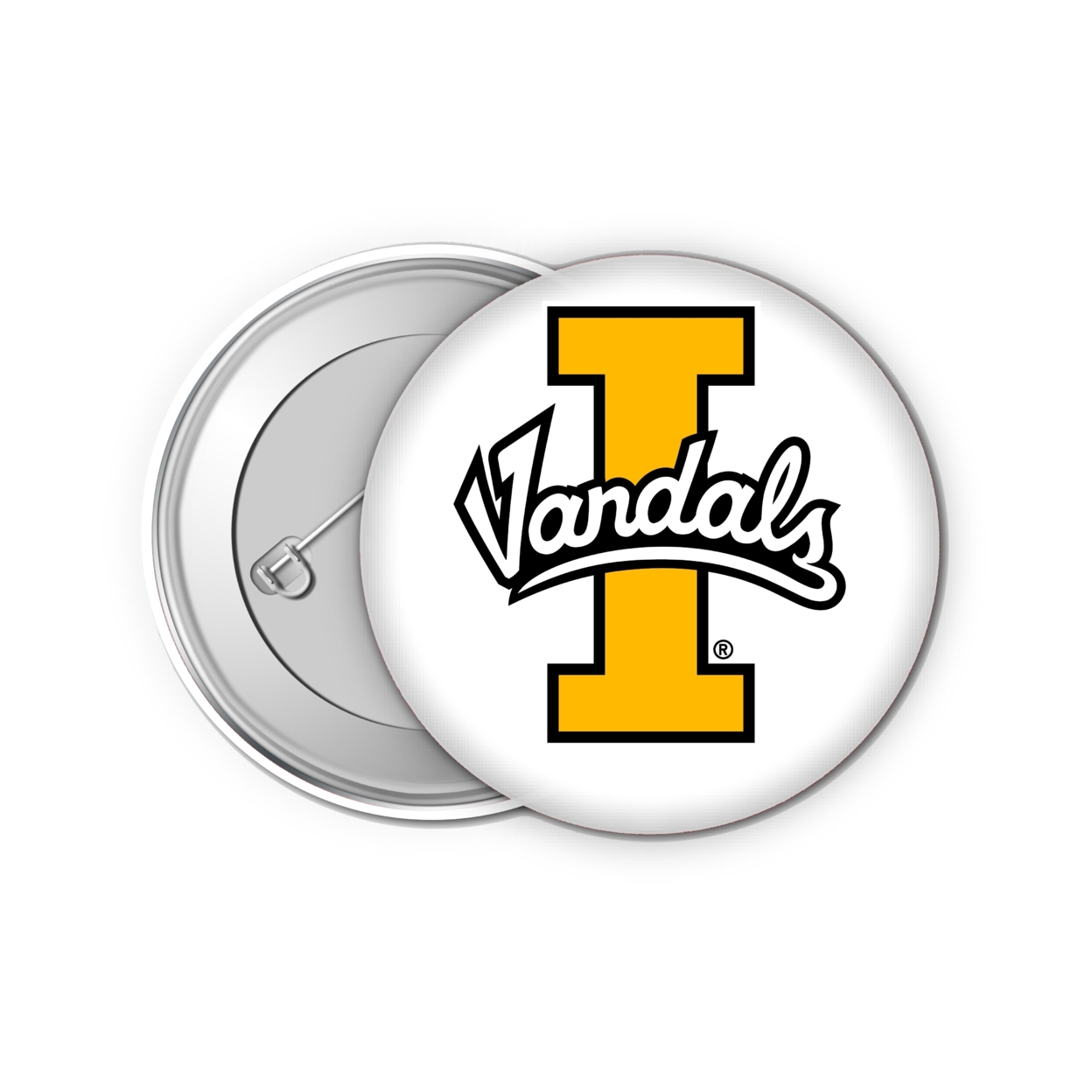 Idaho Vandals Small 1-Inch Button Pin 4 Pack