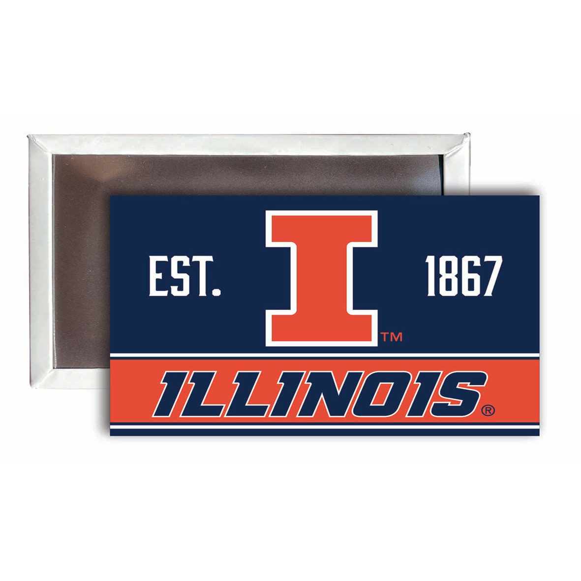 Illinois Fighting Illini 2x3-Inch Fridge Magnet