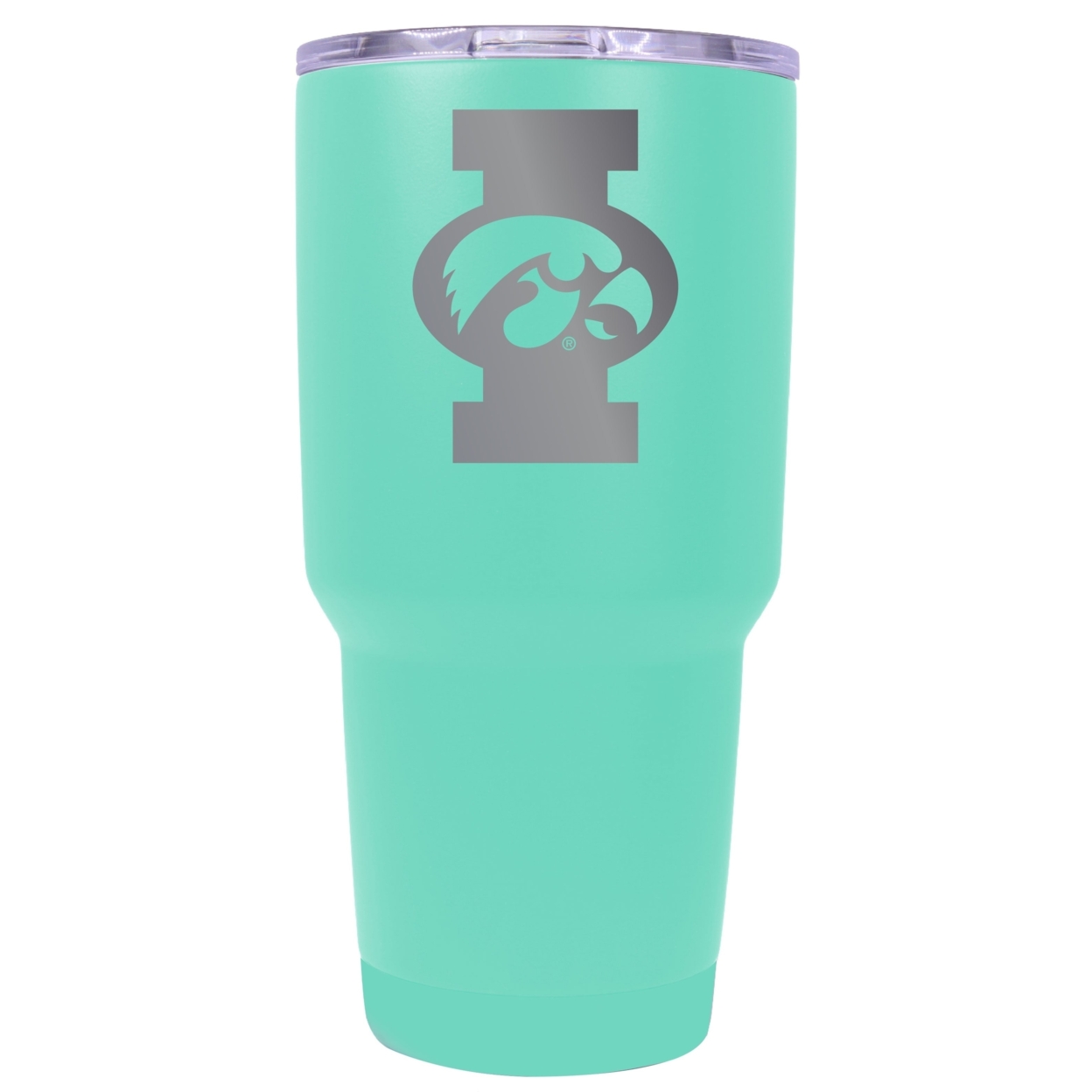 Iowa Hawkeyes 30 Oz Laser Engraved Stainless Steel Insulated Tumbler Choose Your Color.