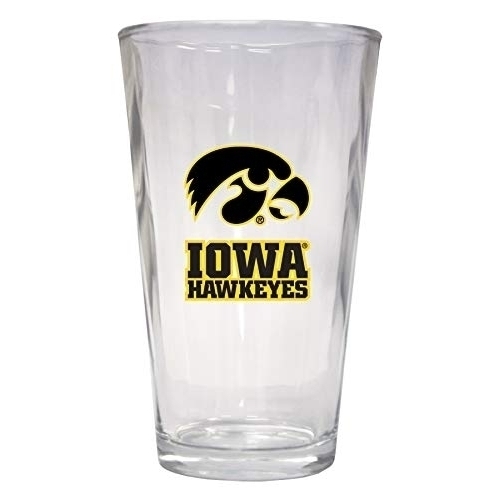 Iowa Hawkeyes University Pint Glass 4 Pack