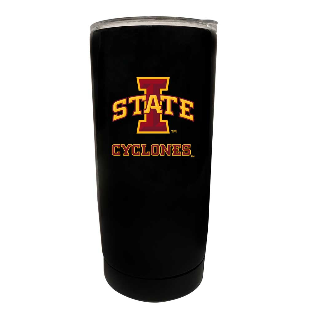 Iowa State Cyclones 16 Oz Choose Your Color Insulated Stainless Steel Tumbler Glossy Brushed Finish
