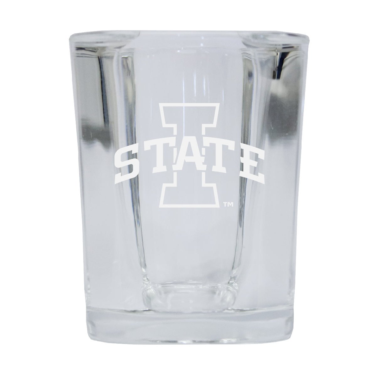 Iowa State Cyclones Etched Square Shot Glass