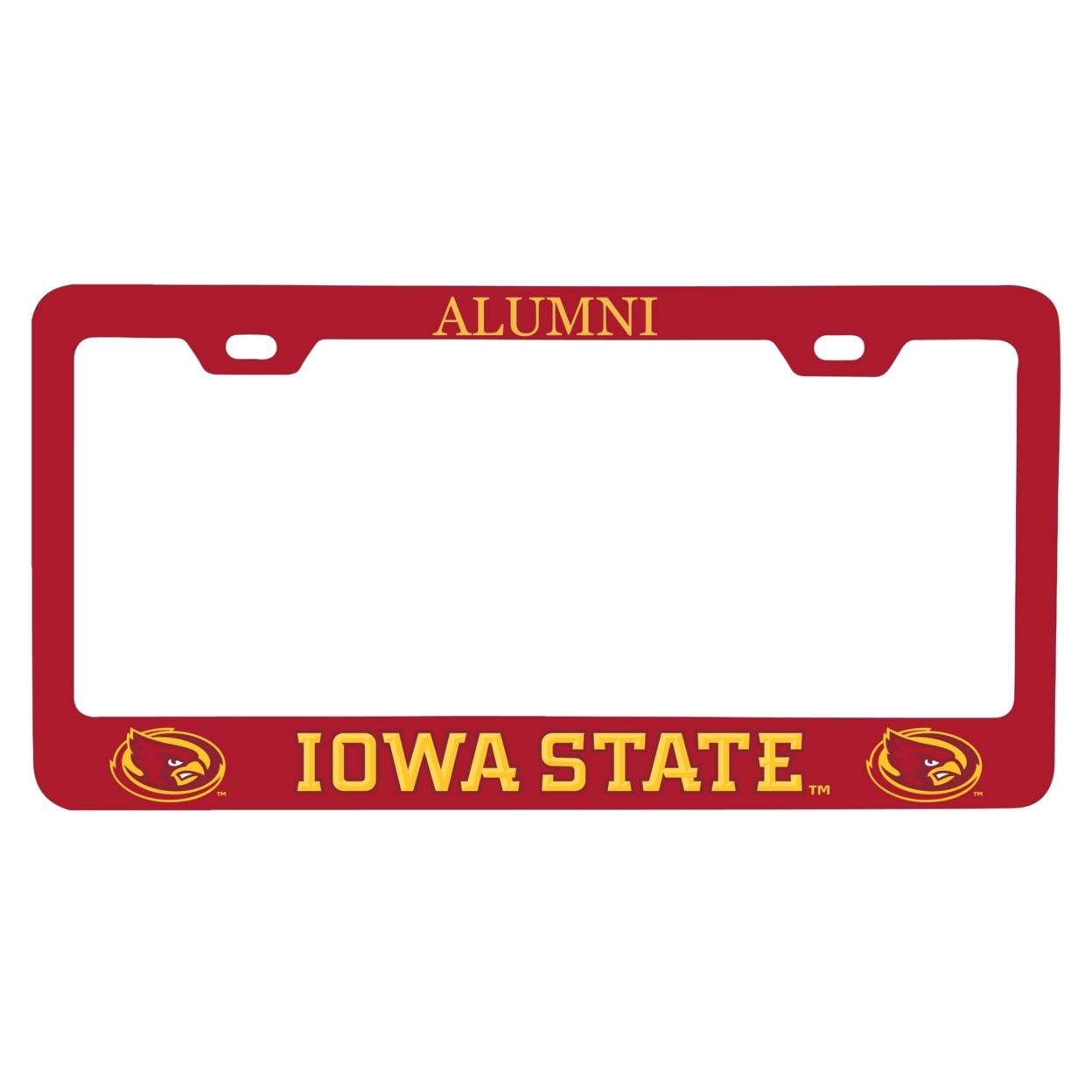 Iowa State Cyclones Alumni License Plate Frame