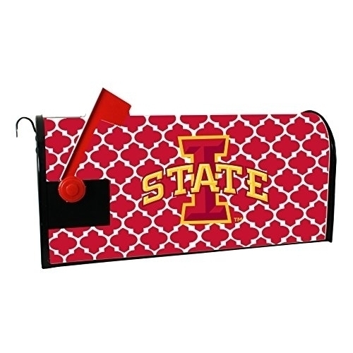 Iowa State Cyclones Mailbox Cover-Iowa State Cyclones Magnetic Mail Box Cover-Moroccan Design