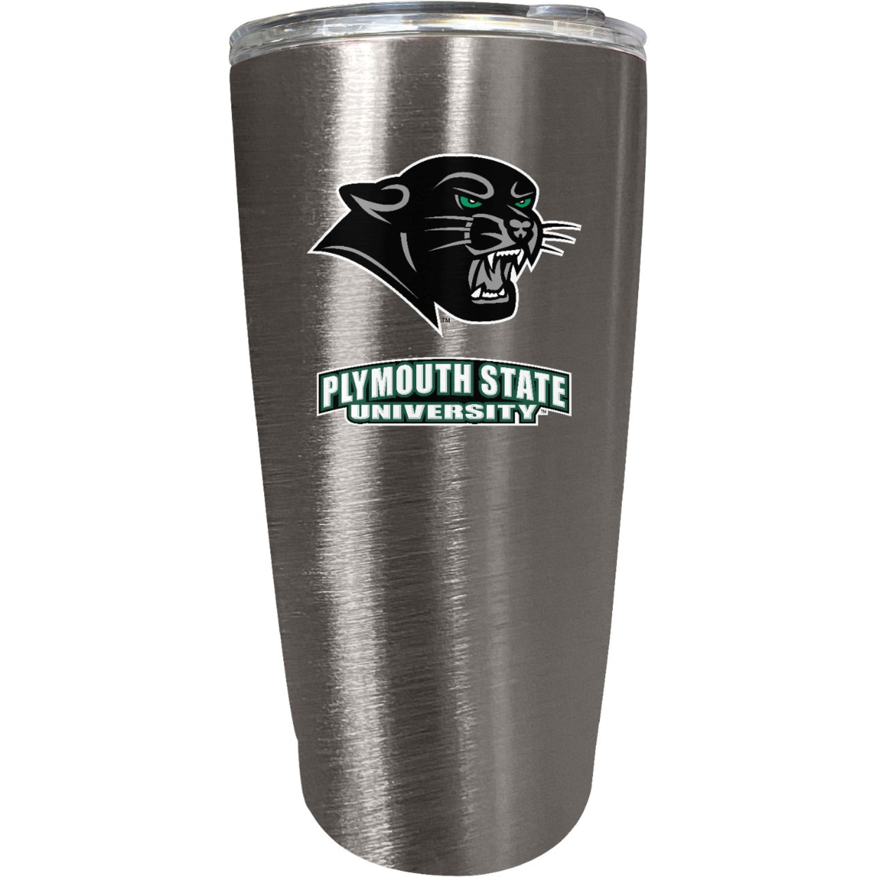 Plymouth State University 16 Oz Insulated Stainless Steel Tumbler Colorless