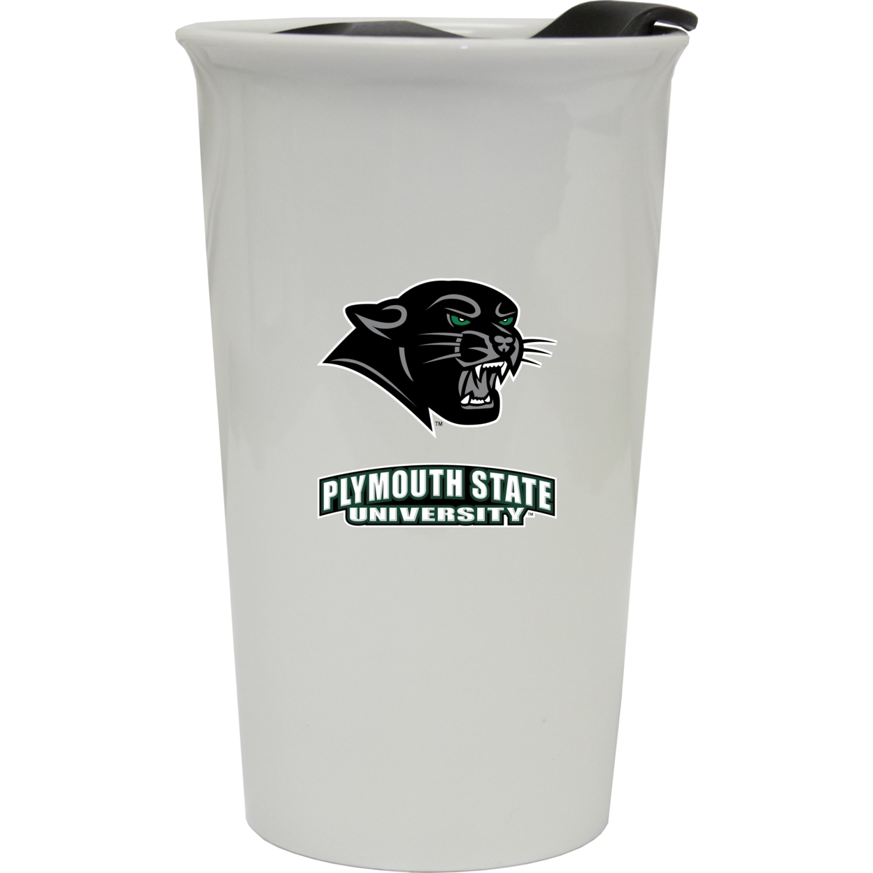 Plymouth State University Double Walled Ceramic Tumbler