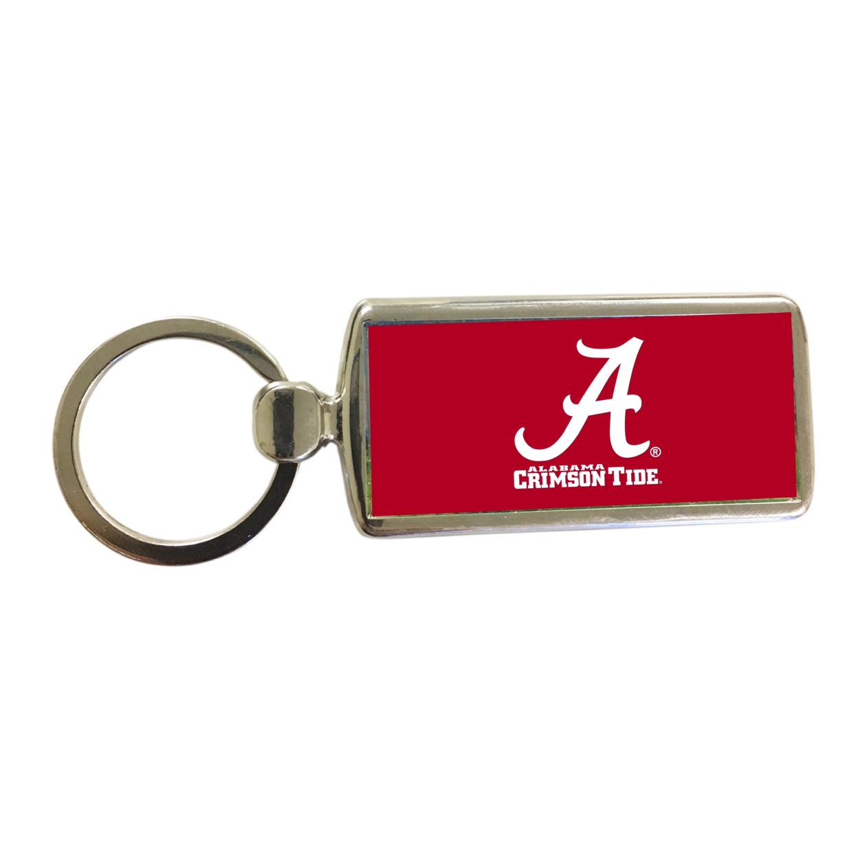 R And R Imports Alabama Crimson Tide Metal Keychain