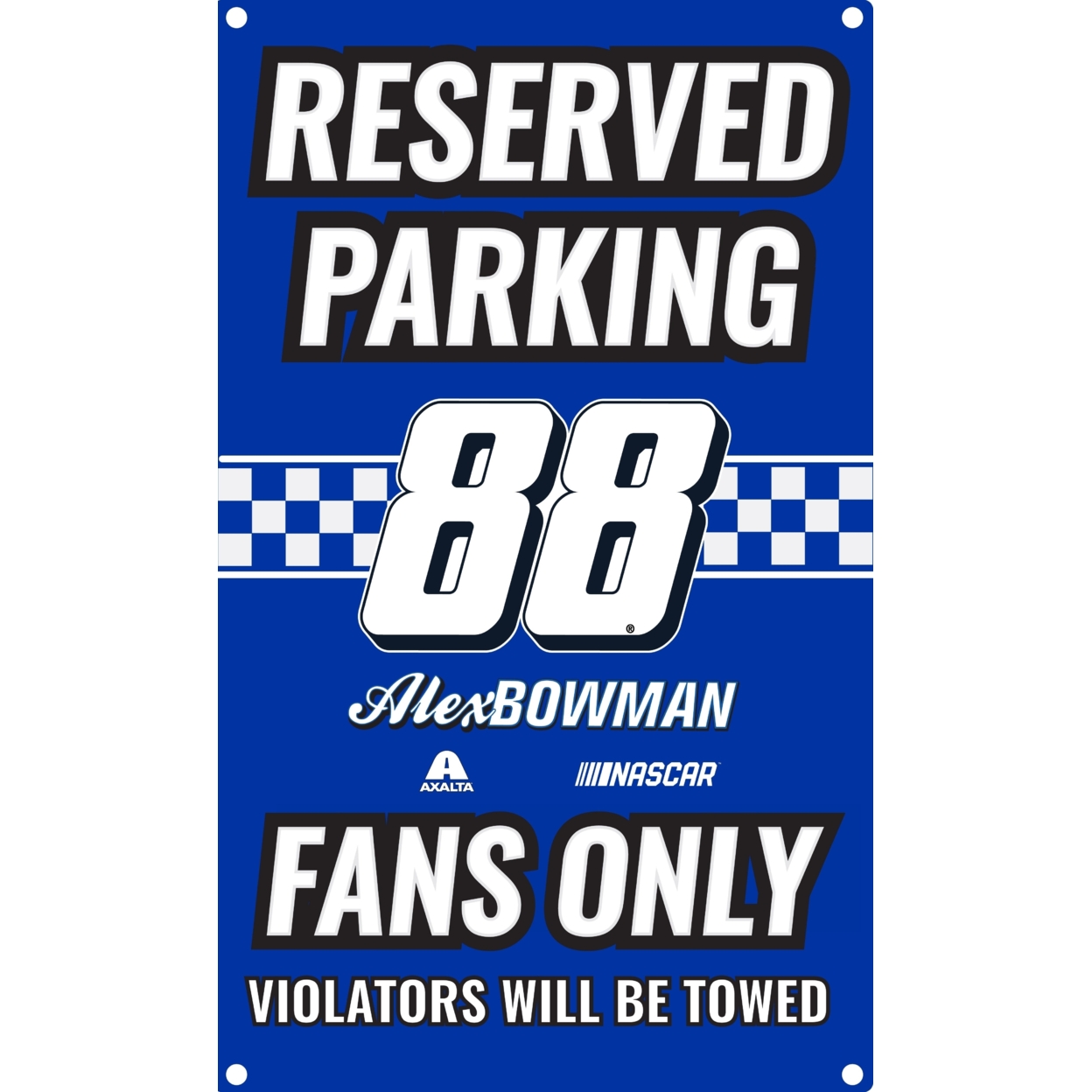 R And R Imports Alex Bowman #88 Metal Sign New For 2020