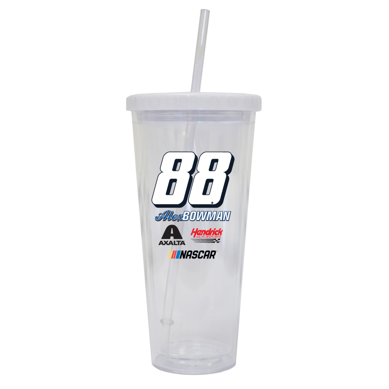 R And R Imports Alex Bowman #88 24 Oz Straw Tumbler New For 2020