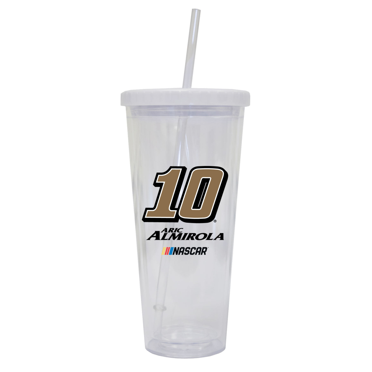 R And R Imports Aric Almirola #10 24 Oz Straw Tumbler New For 2020
