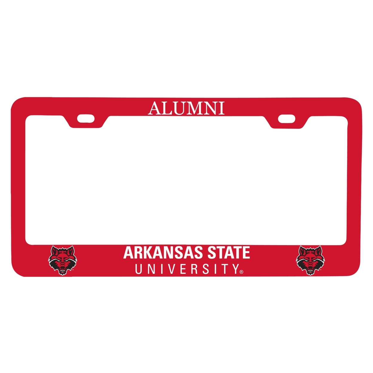 Arkansas State Alumni License Plate Frame