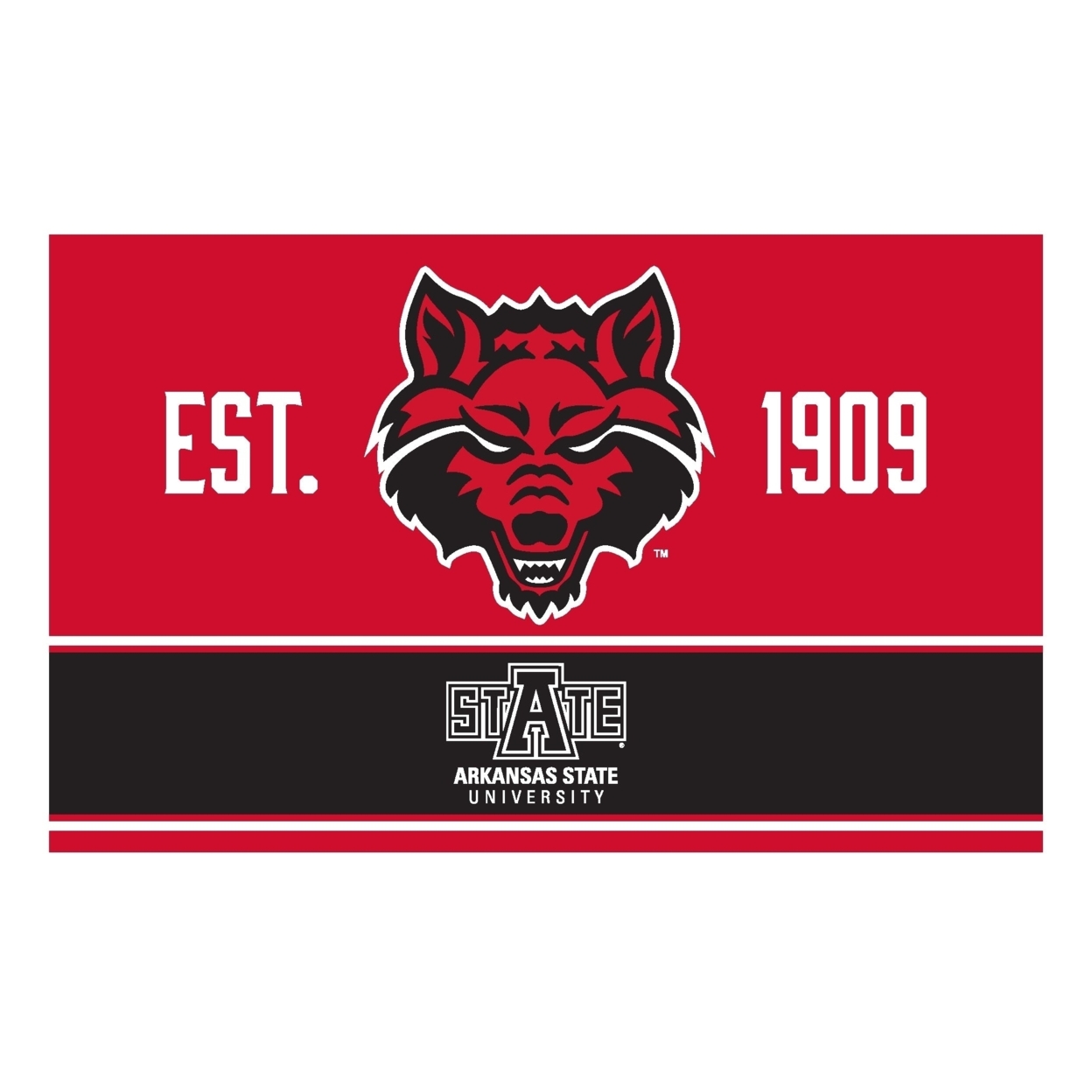 R And R Imports Arkansas State Wood Sign With Frame