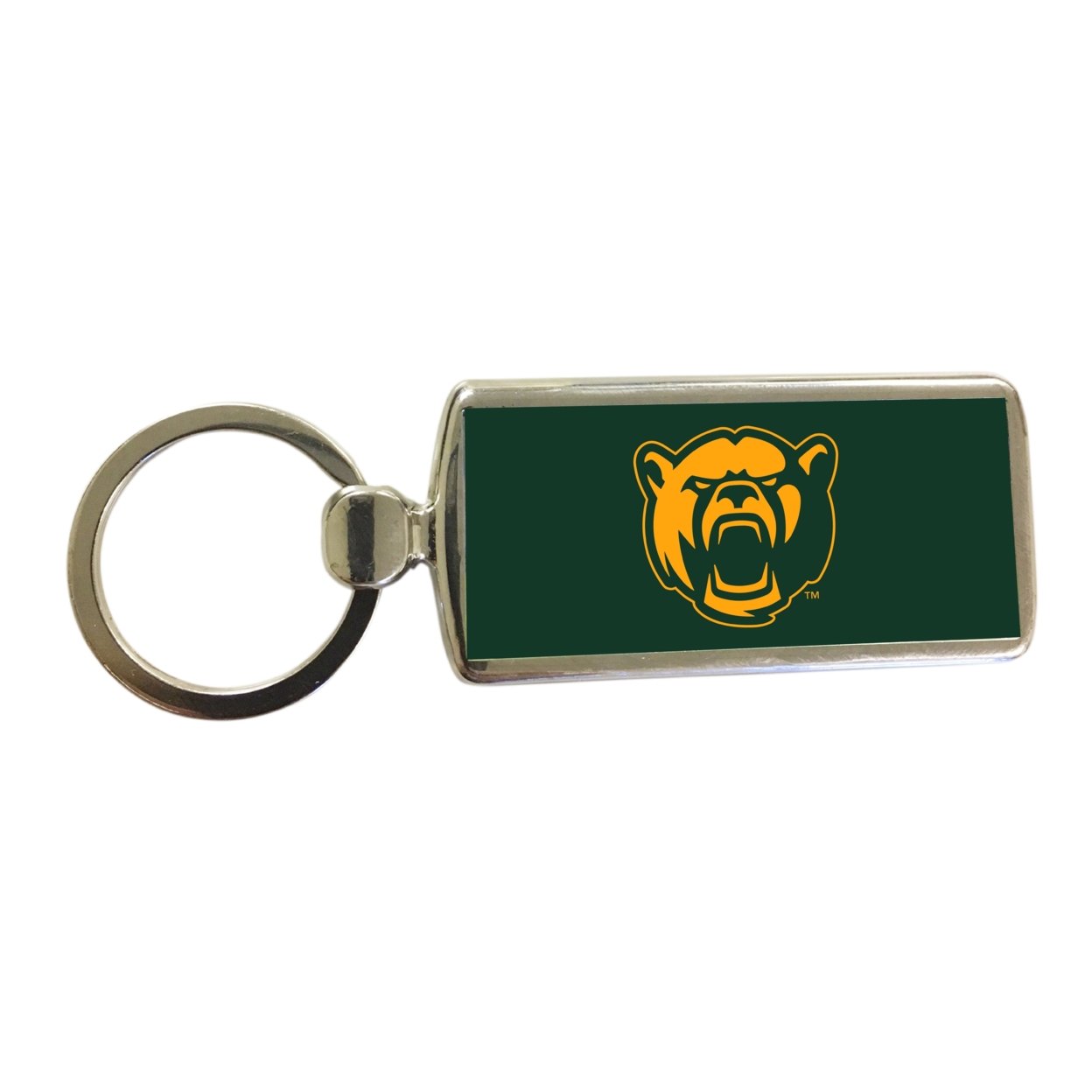R And R Imports Baylor Bears Metal Keychain