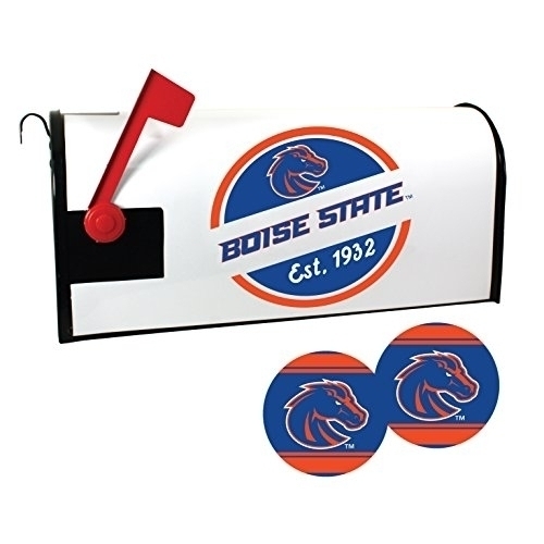 R And R Imports Boise State Broncos Magnetic Mailbox Cover And Sticker Set