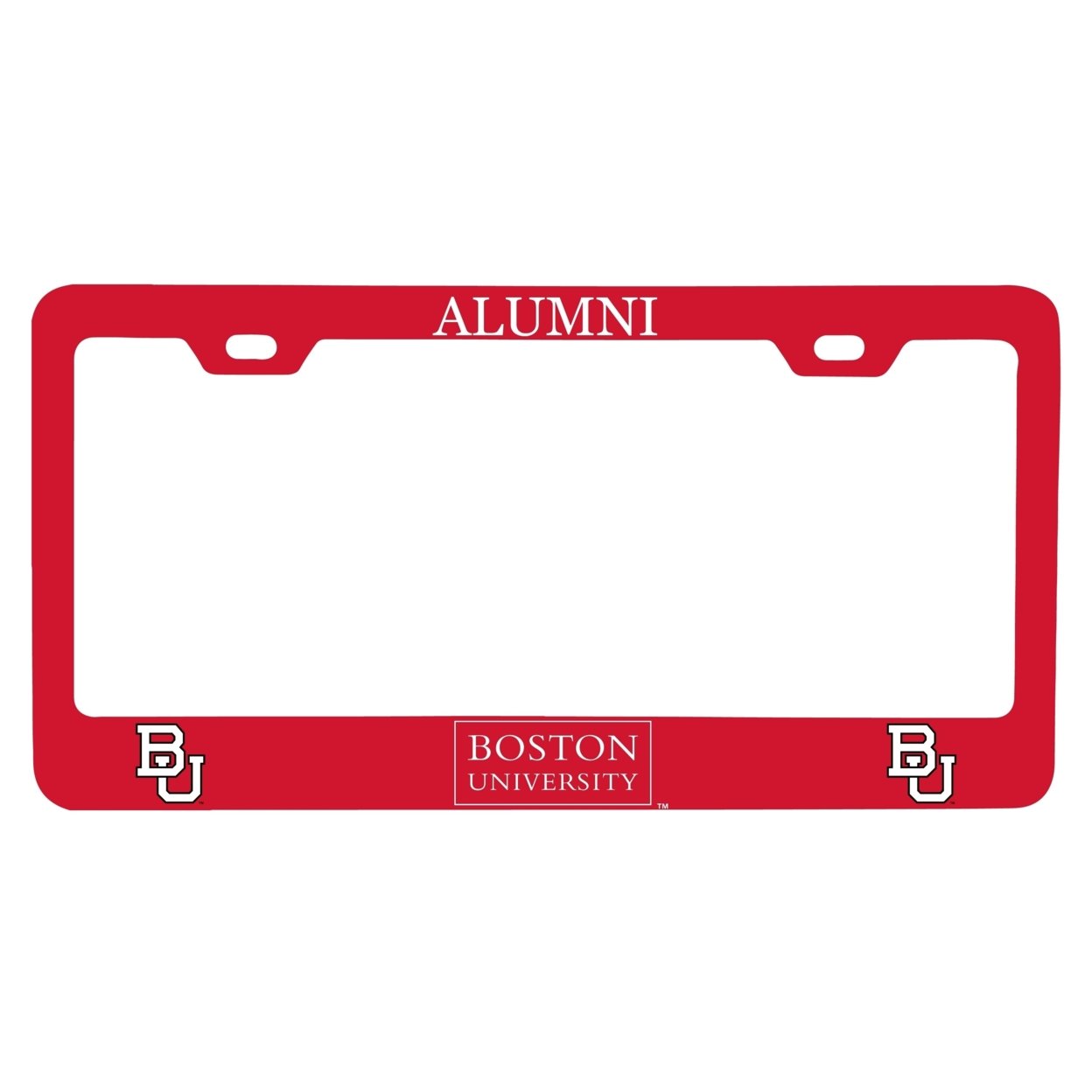 Boston Terriers Alumni License Plate Frame
